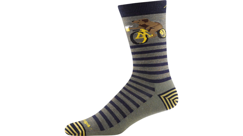 Darn Tough Animal Haus Crew Lightweight Sock - Mens, Loden, Large, 6066-LODEN-L-DARN