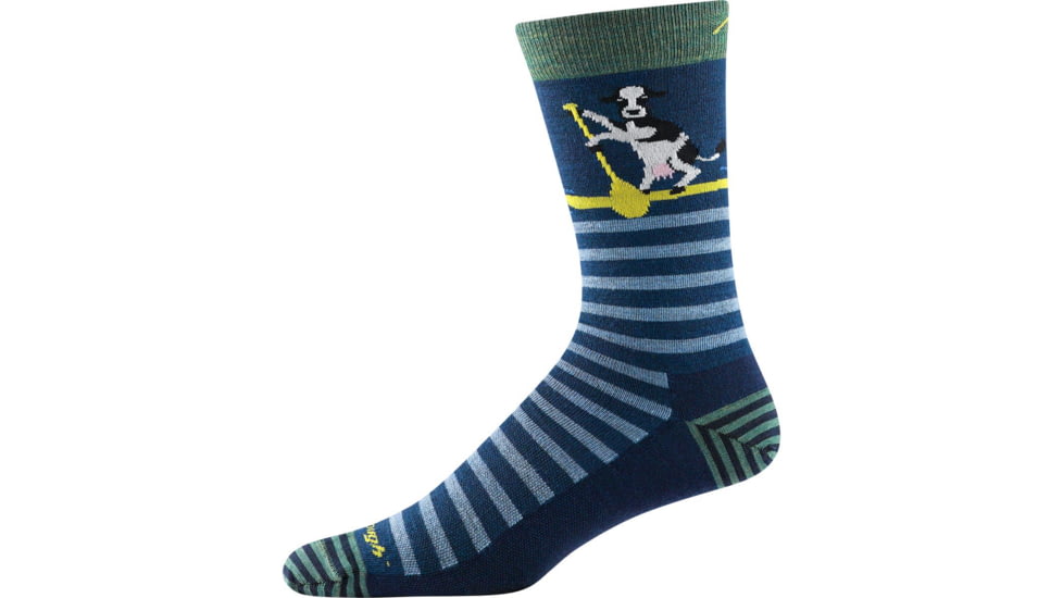 Darn Tough Animal Haus Crew Lightweight Sock - Mens, Midnight, X-Large, 6066-MIDNIGHT-XL-DARN