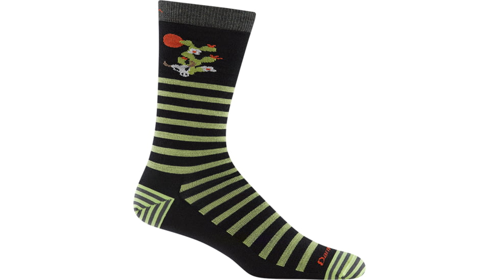 Darn Tough Animal Haus Crew Lightweight Socks - Mens, Gator Green, Large, 6066-N-7071-05