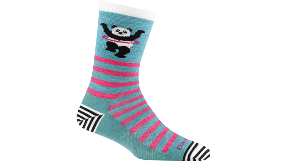Darn Tough Animal Haus Crew Lightweight Socks - Womens, Lagoon, Small, 6037-LAGOON-S-DARN