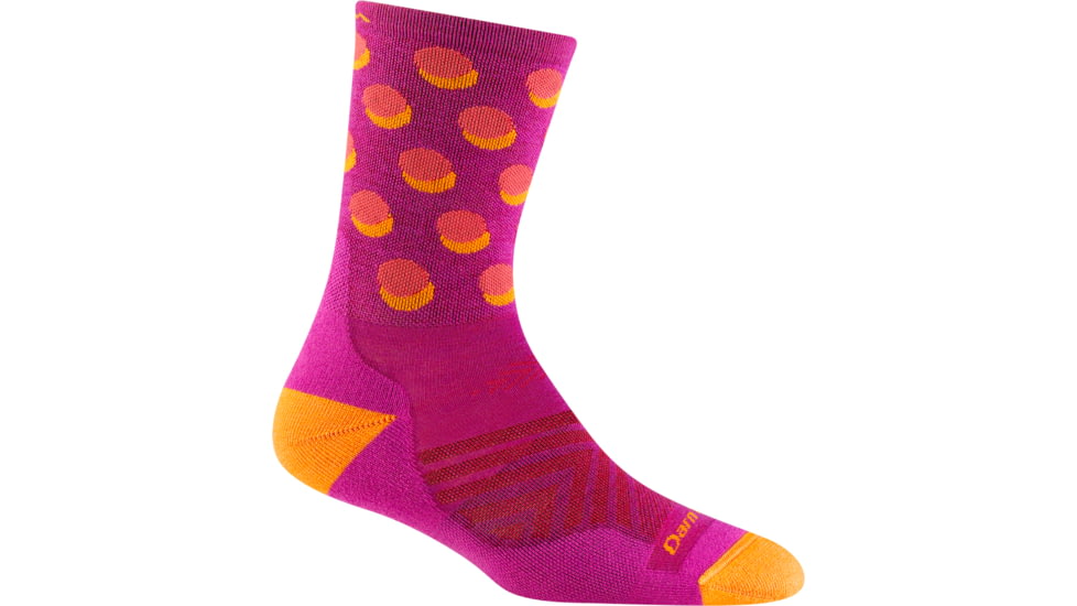 Darn Tough Circuit Micro Crew Ultra-Lightweight with Cushion Socks - Womens, Clover, Small, 1059_CLOVER_S_DARN