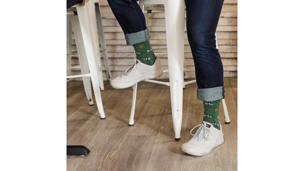 Darn Tough Dairy Air Crew Lightweight With Cushion - Mens, Pasture, Extra Large, 6116-PASTURE-XL-DARN