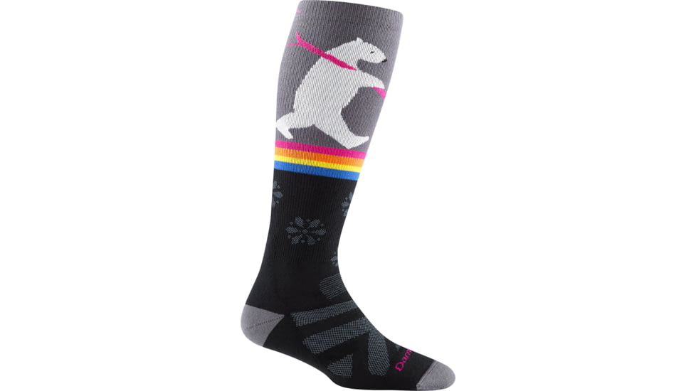 Darn Tough Due North Thermolite OTC Midweight w/ Cushion Socks - Womens, Black, Medium, 8041-BLACK-M-DARN