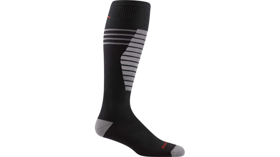 Darn Tough Edge Thermolite OTC Midweight Ski Sock - Mens, Gray, Extra Large, 8020-GRAY-XL-DARN