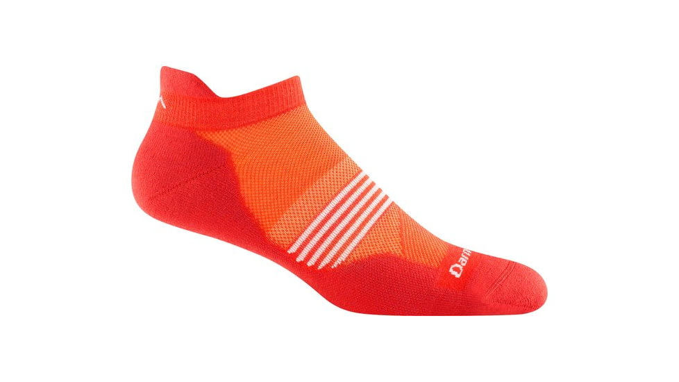 Darn Tough Element No Show Tab Lightweight with Cushion Shoes - Womens, Tiger, Large, 1116-TIGER-L-DARN