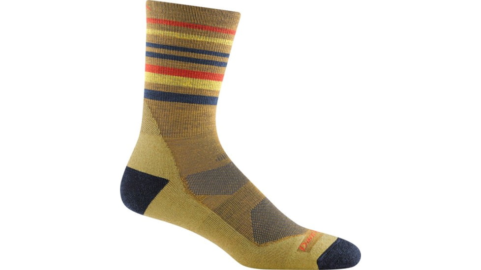 Darn Tough Fastpack Micro Crew Lightweight with Cushion Socks - Mens, Sandstone, Extra Large, 5012-SANDSTONE-XL-DARN