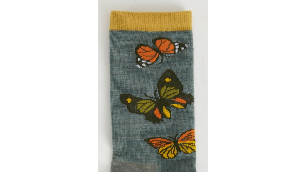 Darn Tough Flutter Crew Lightweight Socks - Womens, Seafoam, Medium, 6109-SEAFOAM-M-DARN