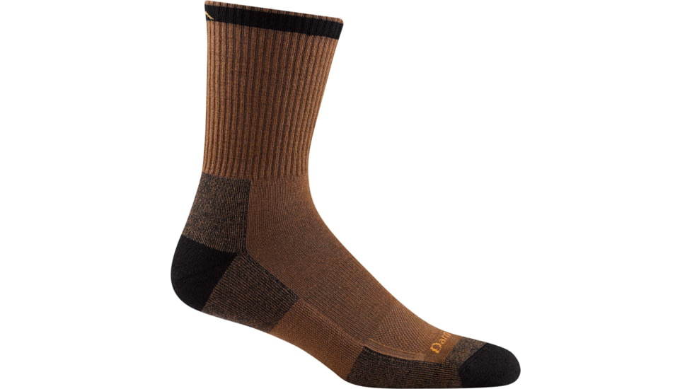 Darn Tough Fred Tuttle Micro Crew Midweight w/ Cushion Work Sock - Mens, Timber, Large, 2005-TIMBER-L-DARN
