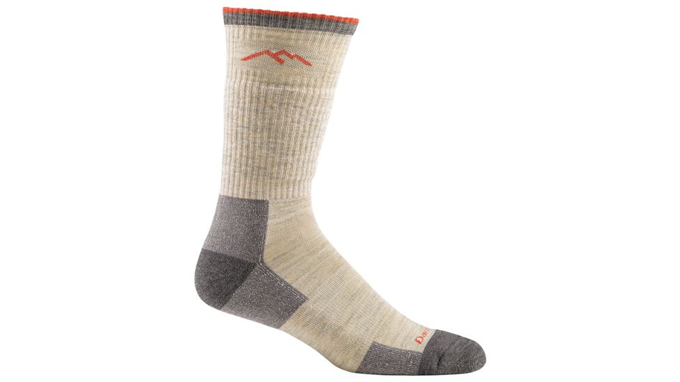 Darn Tough Hike/Trek Boot Cushion Sock - Men's-Oatmeal-Large