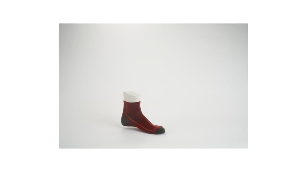 Darn Tough Hiker 1/4 Midweight with Cushion Socks - Mens, Chestnut, Extra Large, 1959-CHESTNUT-XL-DARN