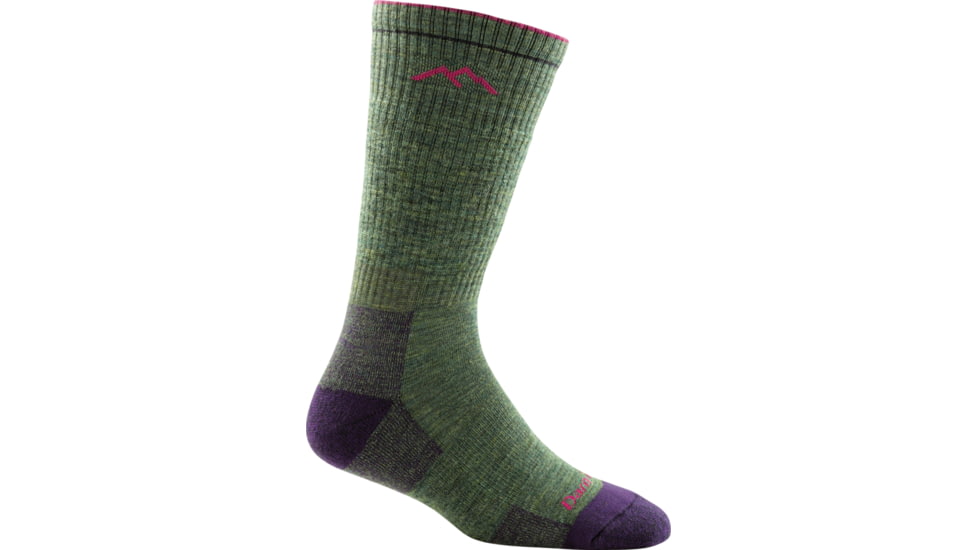 Darn Tough Hiker Boot Cushion Sock - Womens, Moss Heather, Medium, 1907-MOSS-HEATHER-M-DARN