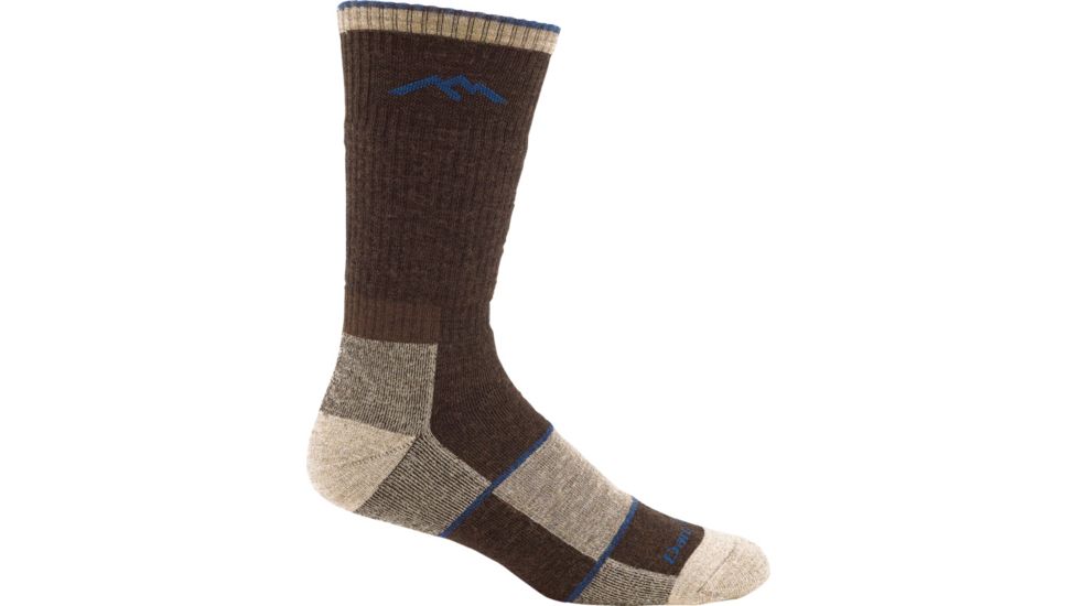 Darn Tough Hiker Boot Full Cushion Sock - Mens, Chocolate, Large, 1405-CHOCOLATE-L-DARN