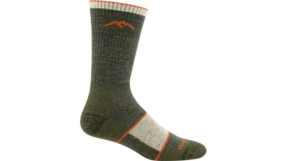 Darn Tough Hiker Boot Full Cushion Sock - Mens, Olive, Medium, 1405-OLIVE-M-DARN