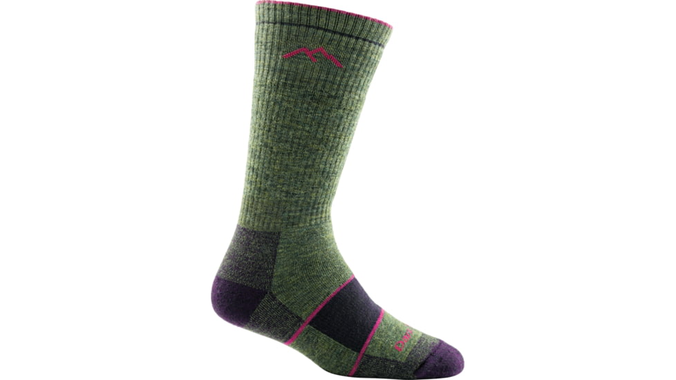 Darn Tough Hiker Boot Full Cushion Sock - Womens, Moss Heather, Small, 1908-MOSS-HEATHER-S-DARN