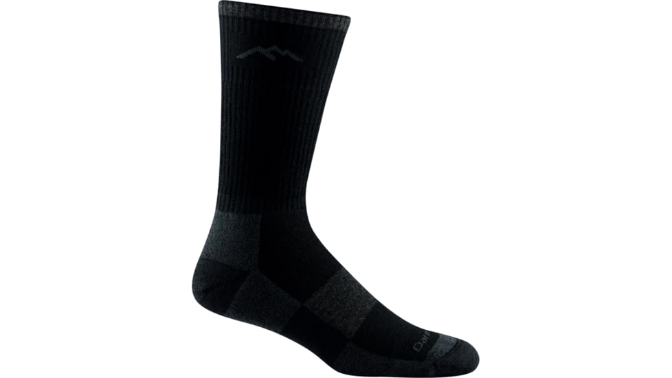 Darn Tough Hiker Boot Midweight Sock with Full Cushion, Male, Onyx, Medium, 1405-ONYX-M-DARN