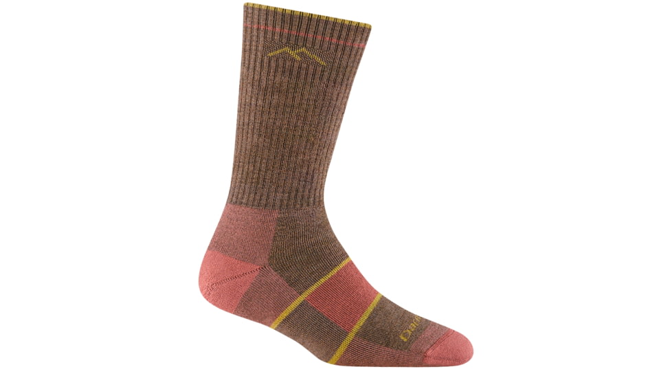 Darn Tough Hiker Boot Midweight Socks w/Full Cushion - Womens, Bark, Small, 1908-BARK-S-DARN