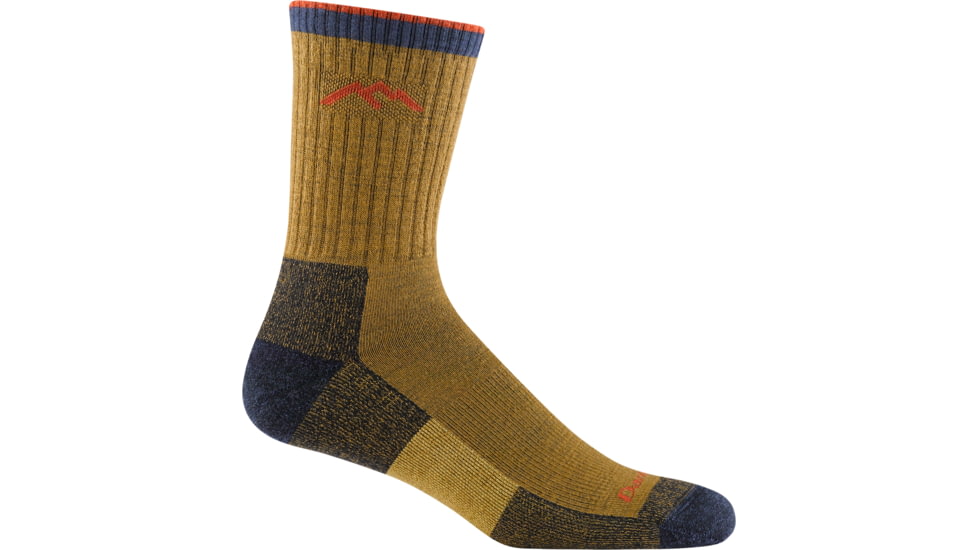 Darn Tough Hiker Micro Crew Midweight with Cushion Socks - Mens, Sandstone, X-Large, 1466_SANDSTONE_XL_DARN