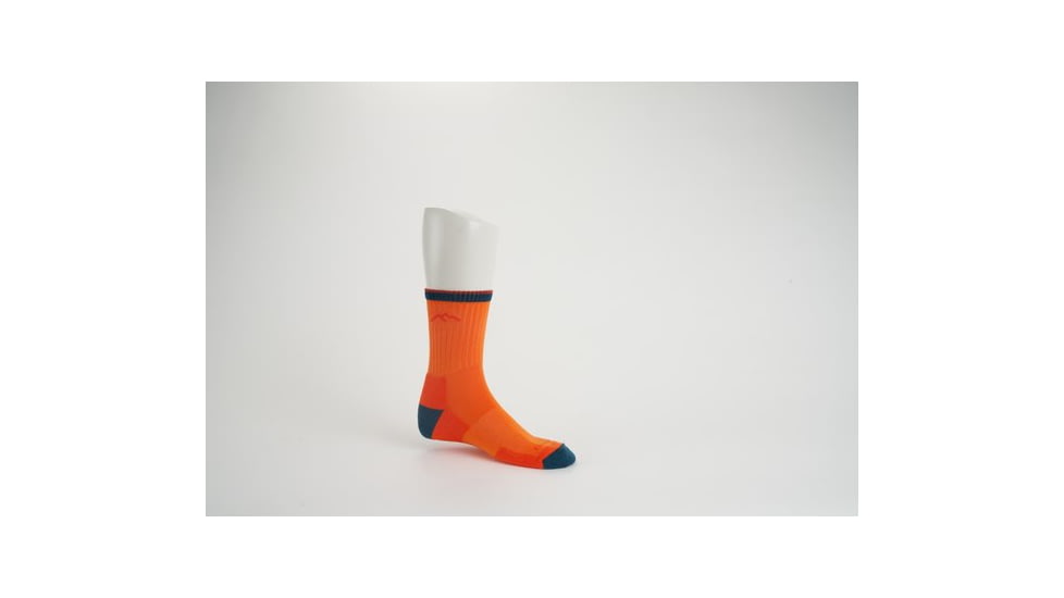 Darn Tough Hiker Micro Crew Midweight with Cushion Socks - Mens, Blaze, Large, 1466-BLAZE-L-DARN