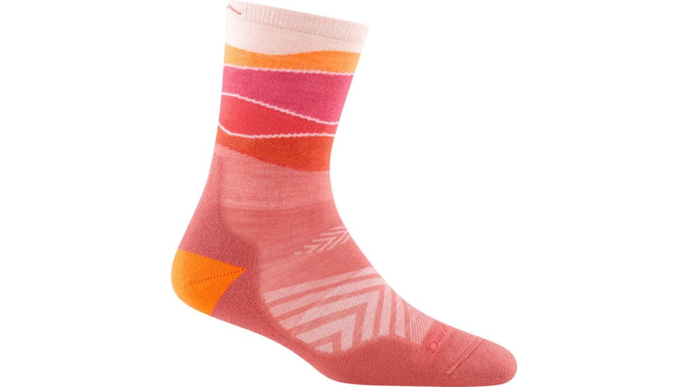 Darn Tough Horizon Micro Crew Ultra-Lightweight with Cushion Socks - Womens, Canyon, Medium, 1064-CANYON-M-DARN