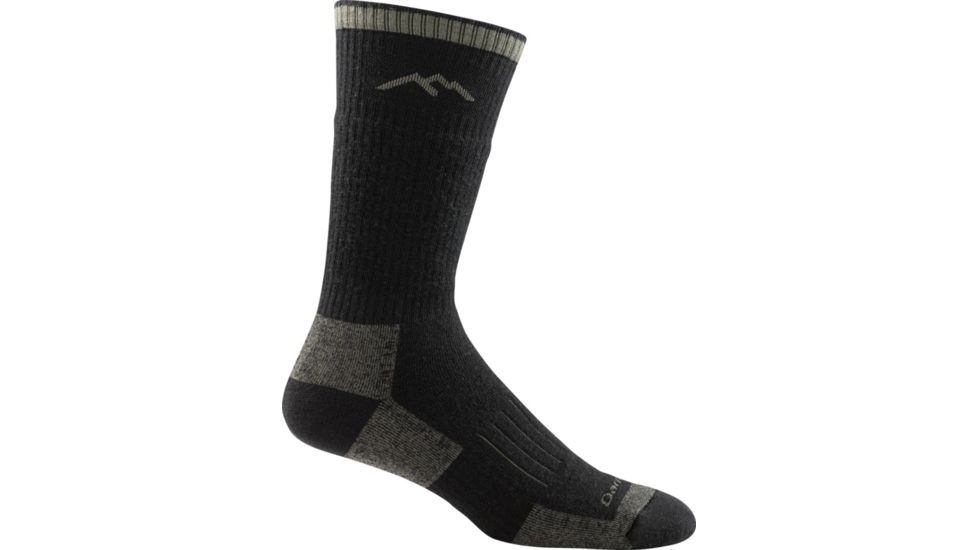 Darn Tough Hunter Boot Cushion Sock - Mens, Charcoal, Medium, 2011-CHARCOAL-M-DARN