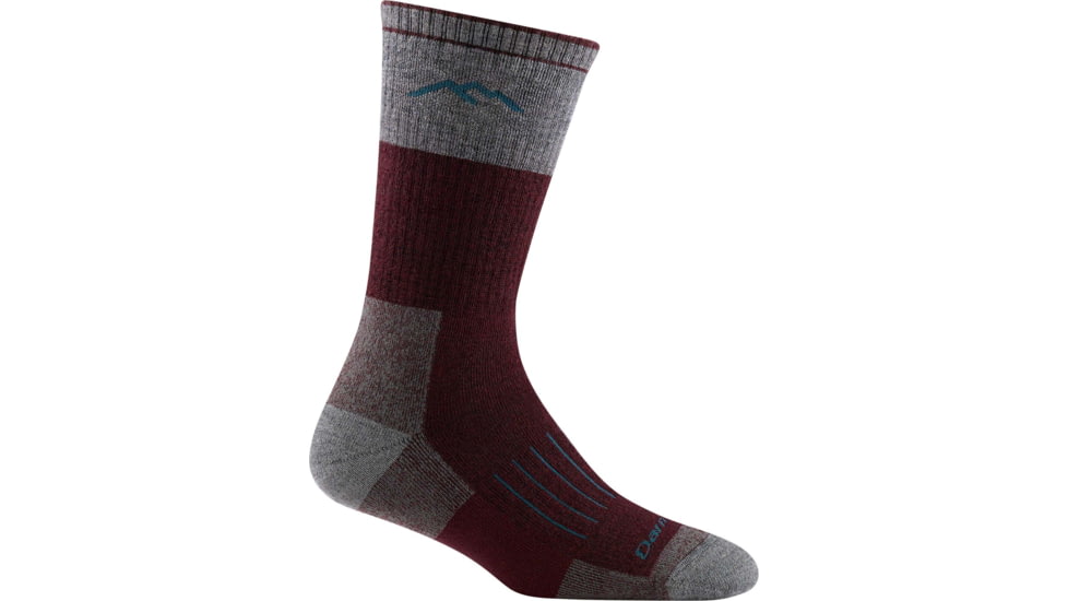 Darn Tough Hunter Boot Heavyweight Hunting Sock - Womens, Burgundy, Small, 2104-BURGUNDY-S-DARN