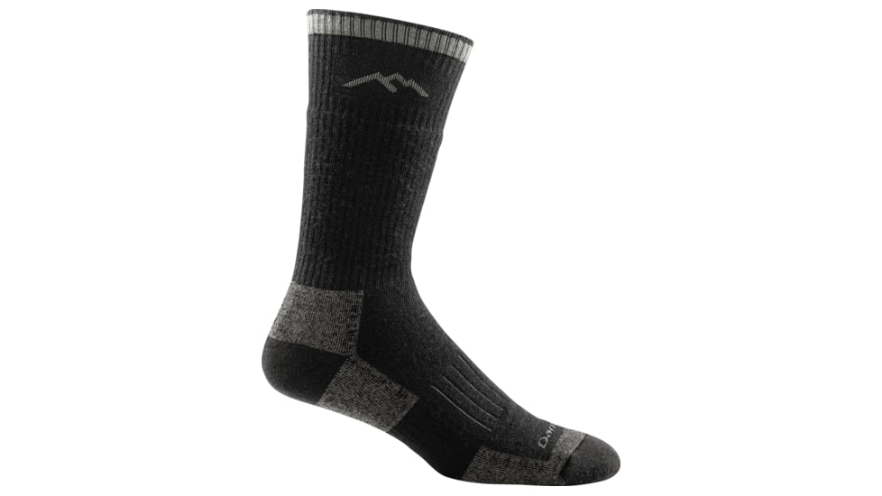 Darn Tough Hunter Boot Midweight Sock with Cushion, Male, Charcoal, Extra Small, 2011-CHARCOAL-XS-DARN