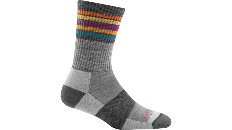 Darn Tough Kelso Micro Crew Light Cushion Sock - Womens, Gray, Small, 1968-GRAY-S-DARN