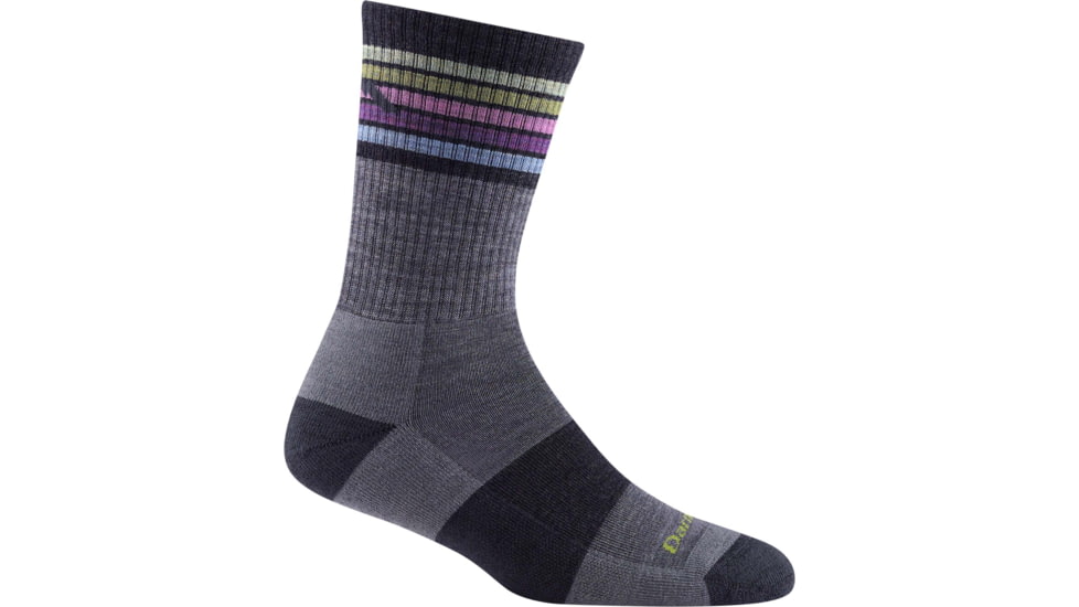 Darn Tough Kelso Micro Crew Lightweight Hiking Sock - Womens, Slate, Large, 1968-SLATE-L-DARN