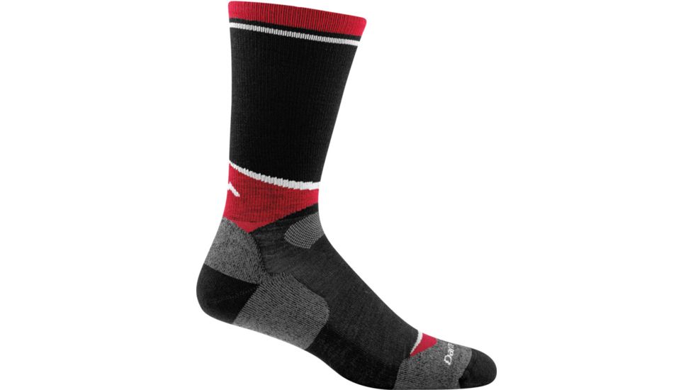 Darn Tough Lars Nordic Boot Light Cushion Sock - Mens, Black, Medium, 1867-BLACK-M-DARN