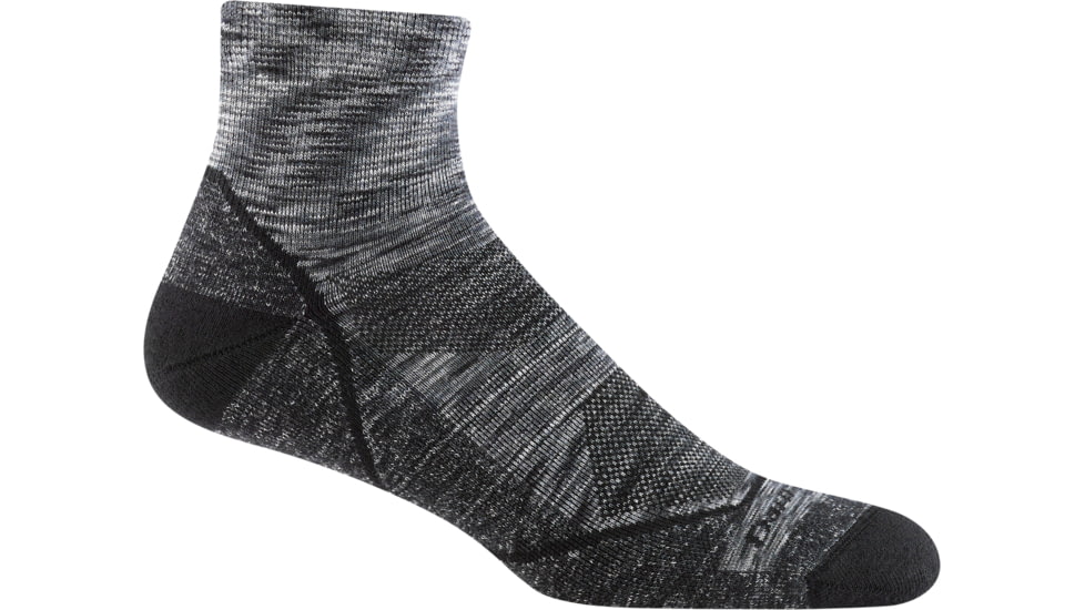 Darn Tough Light Hiker 1/4 Lightweight with Cushion Socks - Mens, Space Gray, X-Large, 1991_SPACE_GRAY_XL_DARN
