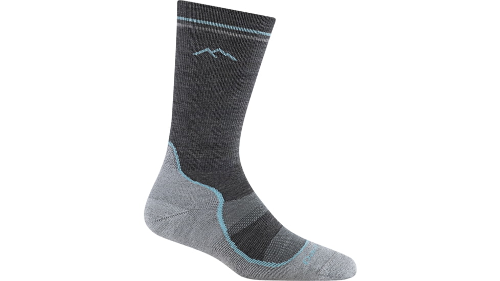 Darn Tough Light Hiker Boot Lightweight with Cushion Socks - Womens, Slate, Small, 5029-C-3037-03