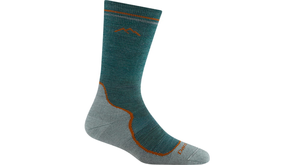 Darn Tough Light Hiker Boot Lightweight with Cushion Socks - Womens, Teal, Medium, 5029-C-8014-04