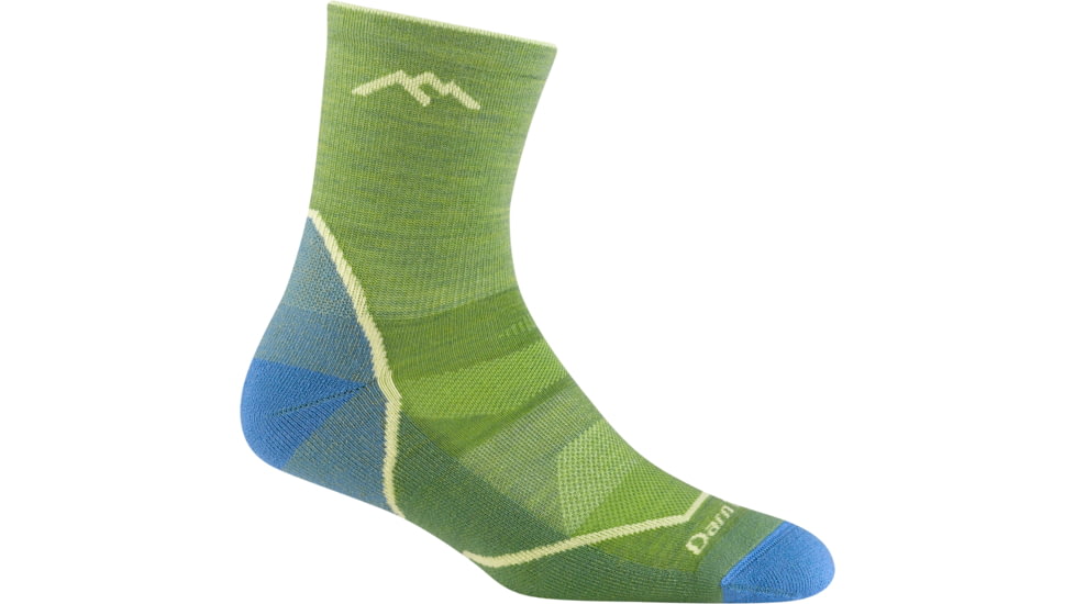 Darn Tough Light Hiker Micro Crew Lightweight with Cushion Socks - Kids, Willow, Medium, 3023_WILLOW_M_DARN