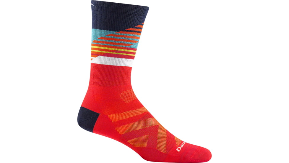 Darn Tough Lillehammer Nordic Boot Lightweight Ski Sock - Mens, Red, Large, 8032-RED-L-DARN