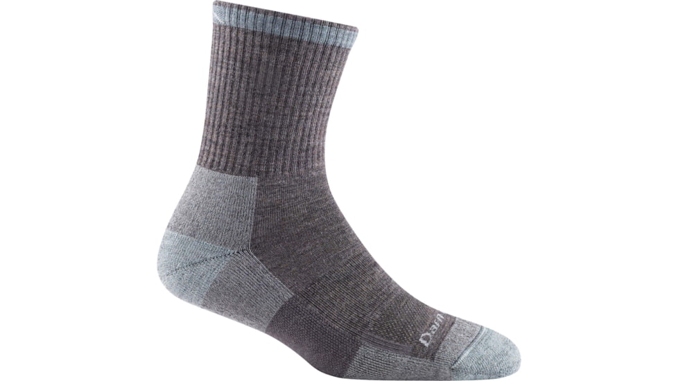 Darn Tough Mollie Beattie Micro Crew Midweight w/ Cushion Work Sock - Womens, Shale, Small, 2200-SHALE-S-DARN