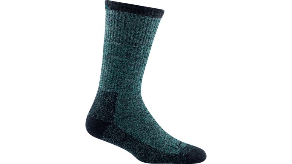 Darn Tough Nomad Boot Midweight Sock w/ Full Cushion, Female, Aqua, Large, 1984-AQUA-L-DARN