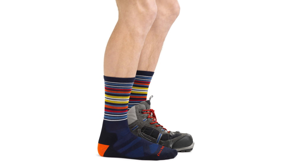 Darn Tough Oslo Nordic Boot Lightweight Ski Sock - Mens, Eclipse, Large, 8034-ECLIPSE-L-DARN