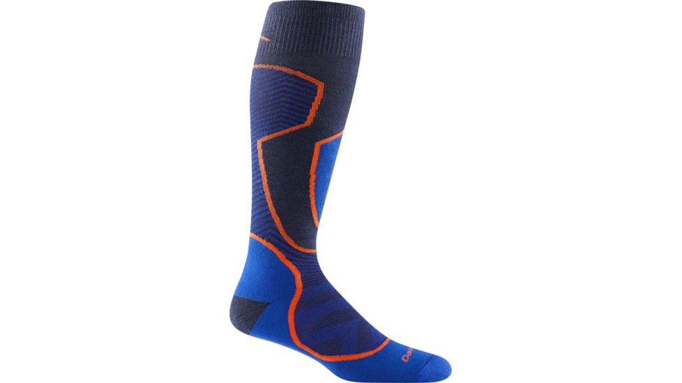 Darn Tough Outer Limits OTC Lightweight w/ Cushion/ Padded Shin Socks - Mens, Eclipse, Medium, 8042-ECLIPSE-M-DARN