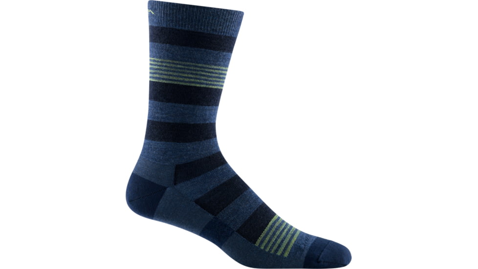 Darn Tough Oxford Crew Lightweight Sock, Male, Denim, Large, 6033-DENIM-L-DARN