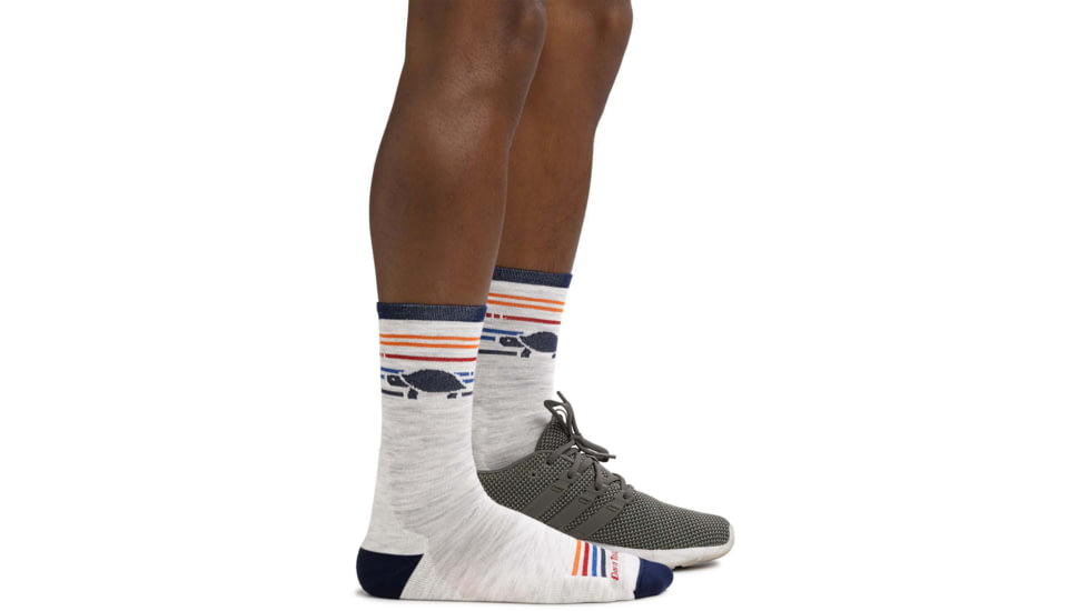 Darn Tough Pacer Micro Crew Ultra-Lightweight Running Sock - Mens, Ash, Medium, 1041-ASH-M-DARN
