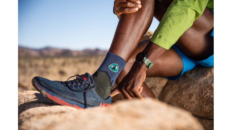 Darn Tough PCT Micro Crew Lightweight Hiking Sock - Mens, Forest, Large, 1999-FOREST-L-DARN