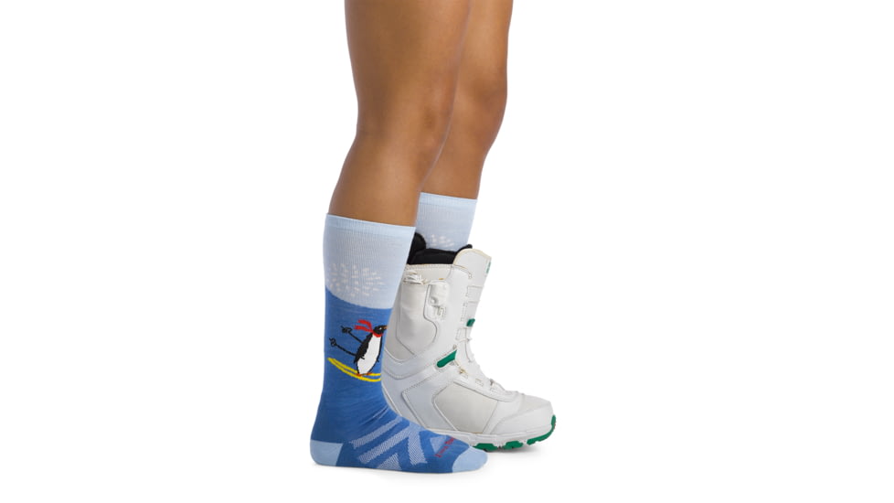 Darn Tough Penguin Peak OTC Midweight With Cushion Socks - Kids, Stellar, Large, 3808-STELLAR-L-DARN