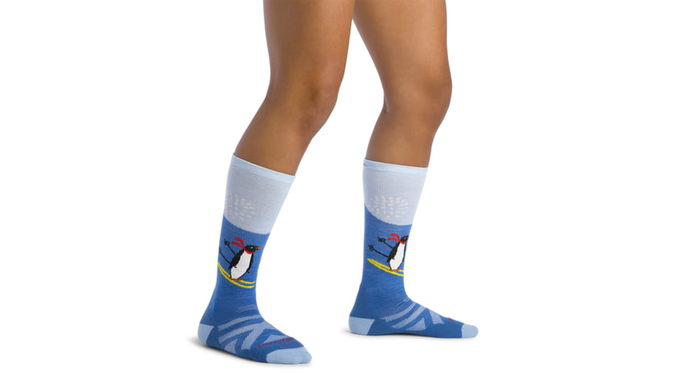 Darn Tough Penguin Peak OTC Midweight With Cushion Socks - Kids, Stellar, Large, 3808-STELLAR-L-DARN