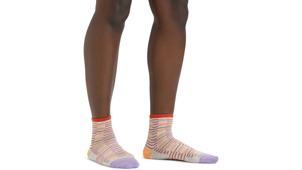 Darn Tough Picnic Shorty Lightweight Lifestyle Sock - Womens, Ash, Small, 6050-ASH-S-DARN