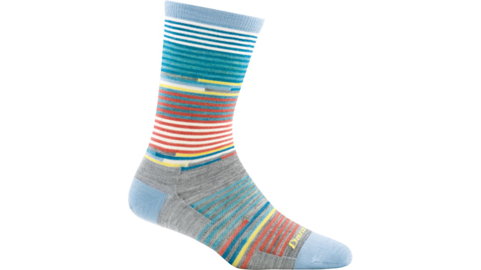 Darn Tough Pixie Crew Light Sock - Womens, Sky, Medium, 1692-SKY-M-DARN