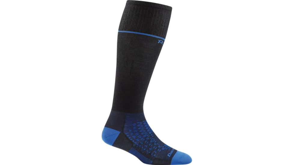 Darn Tough RFL Over-the-Calf Ultra-Light Sock - Kids, Black, Large, 7006-BLACK-L-DARN
