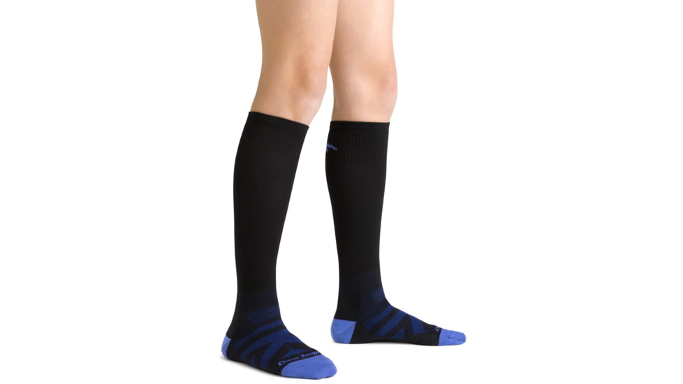 Darn Tough RFL Over-The-Calf Ultra-Lightweight Sock - Kids, Black, Medium, 3034-BLACK-M-DARN