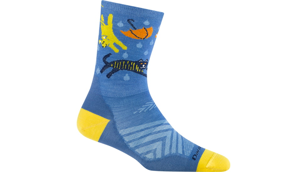 Darn Tough Ruff Weather Micro Crew Ultra-Lightweight Socks - Womens, Storm, Small, 1070-N-9070-03