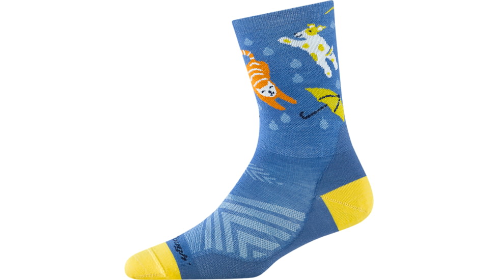 Darn Tough Ruff Weather Micro Crew Ultra-Lightweight Socks - Womens, Storm, Small, 1070-N-9070-03