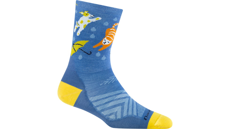 Darn Tough Ruff Weather Micro Crew Ultra-Lightweight Socks - Womens, Storm, Small, 1070-N-9070-03